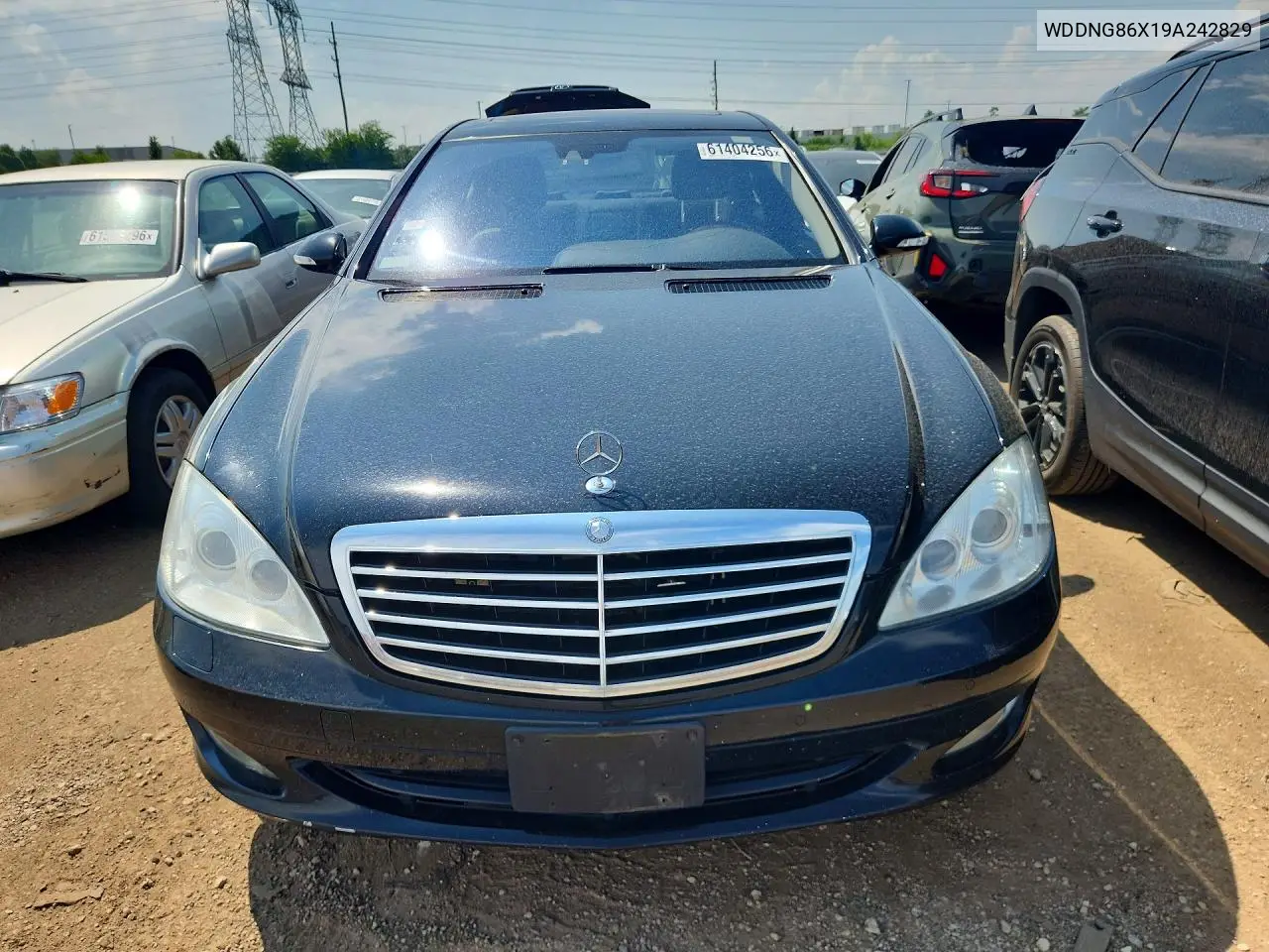 2009 Mercedes-Benz S 550 4Matic VIN: WDDNG86X19A242829 Lot: 61404256