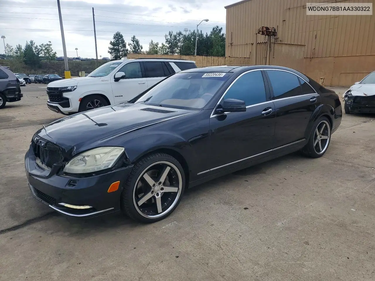 2010 Mercedes-Benz S 550 VIN: WDDNG7BB1AA330322 Lot: 55220436