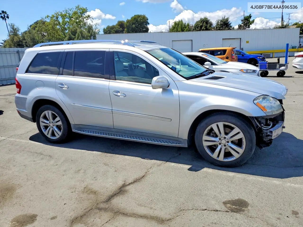 2010 Mercedes-Benz Gl 450 4Matic VIN: 4JGBF7BE4AA596536 Lot: 55381606
