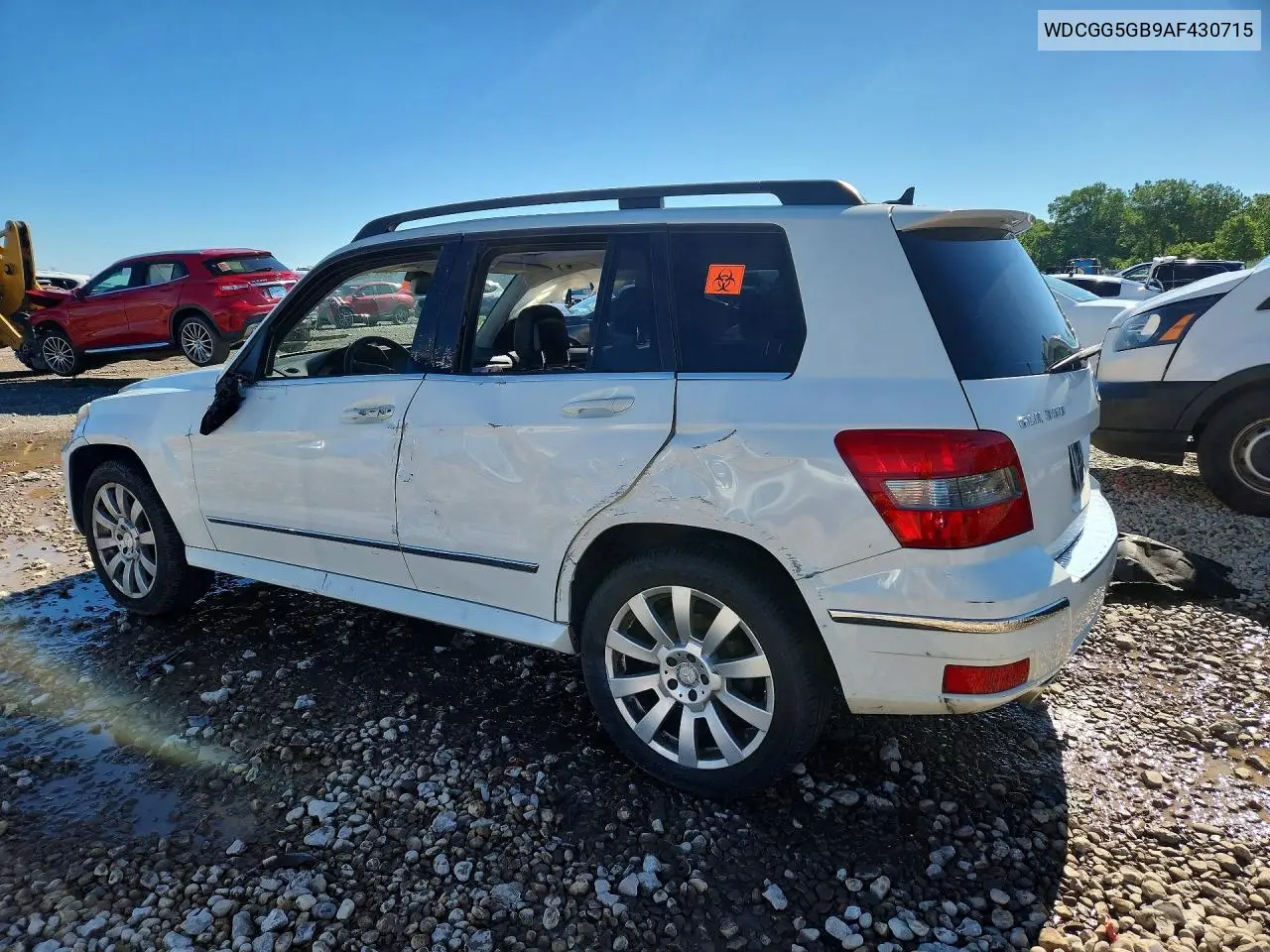 2010 Mercedes-Benz Glk 350 VIN: WDCGG5GB9AF430715 Lot: 56637526