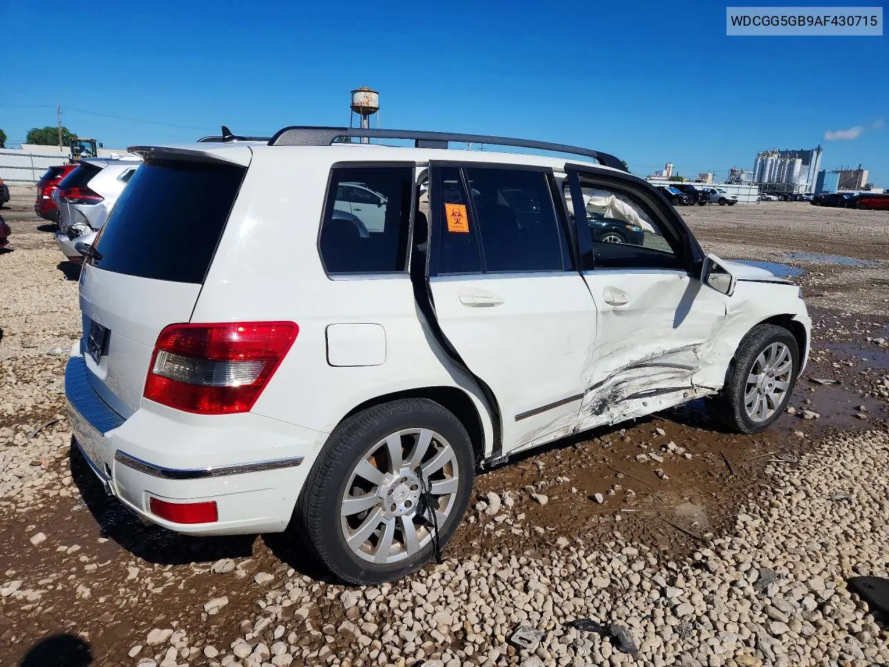 2010 Mercedes-Benz Glk 350 VIN: WDCGG5GB9AF430715 Lot: 56637526