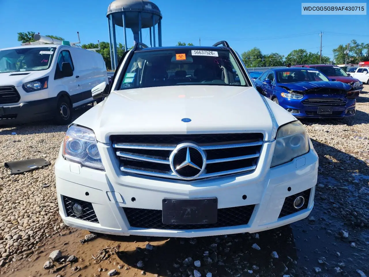 2010 Mercedes-Benz Glk 350 VIN: WDCGG5GB9AF430715 Lot: 56637526