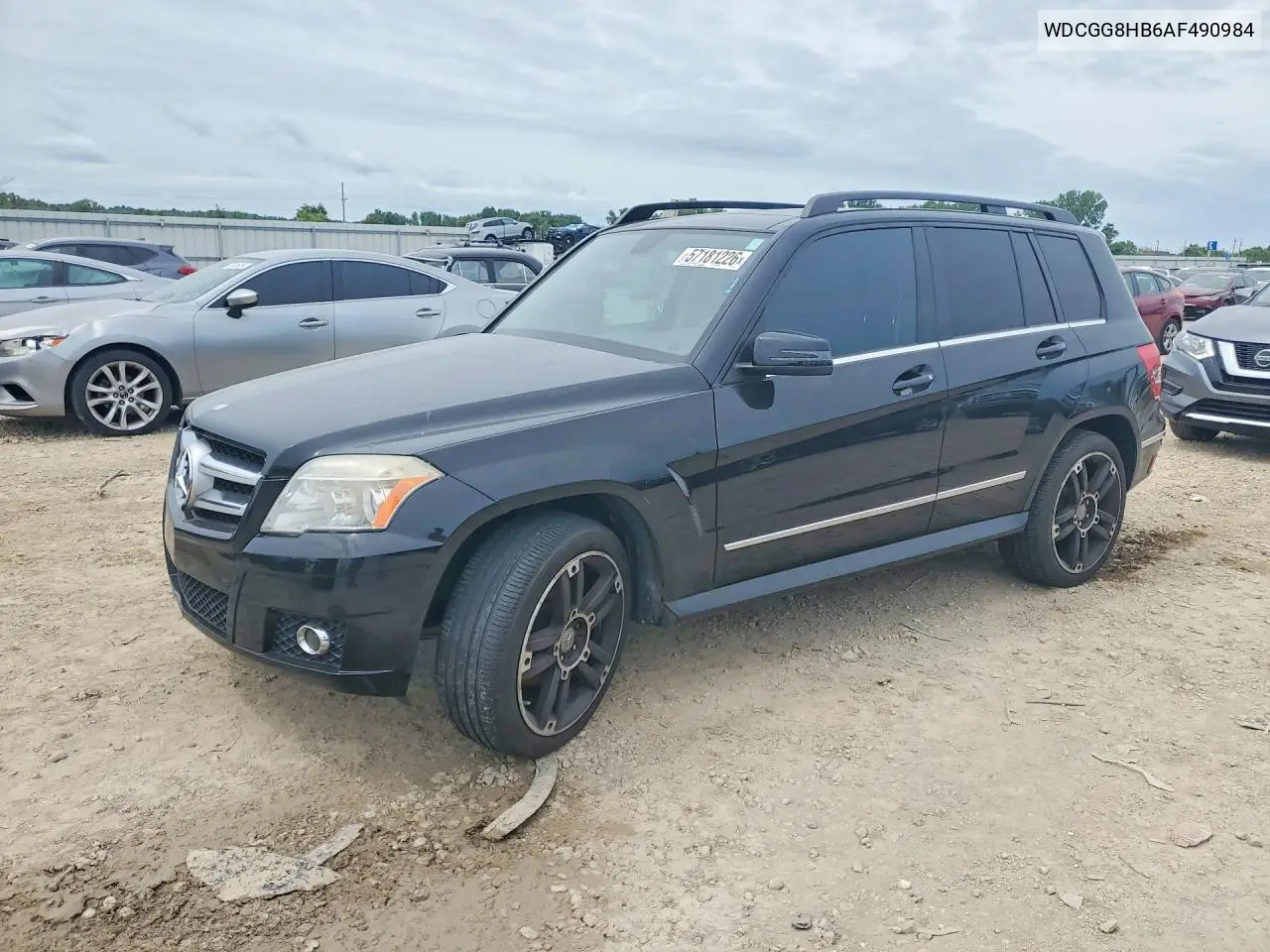 2010 Mercedes-Benz Glk 350 4Matic VIN: WDCGG8HB6AF490984 Lot: 57181226