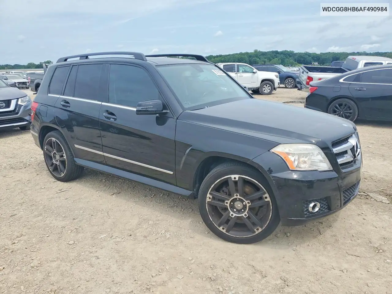 2010 Mercedes-Benz Glk 350 4Matic VIN: WDCGG8HB6AF490984 Lot: 57181226