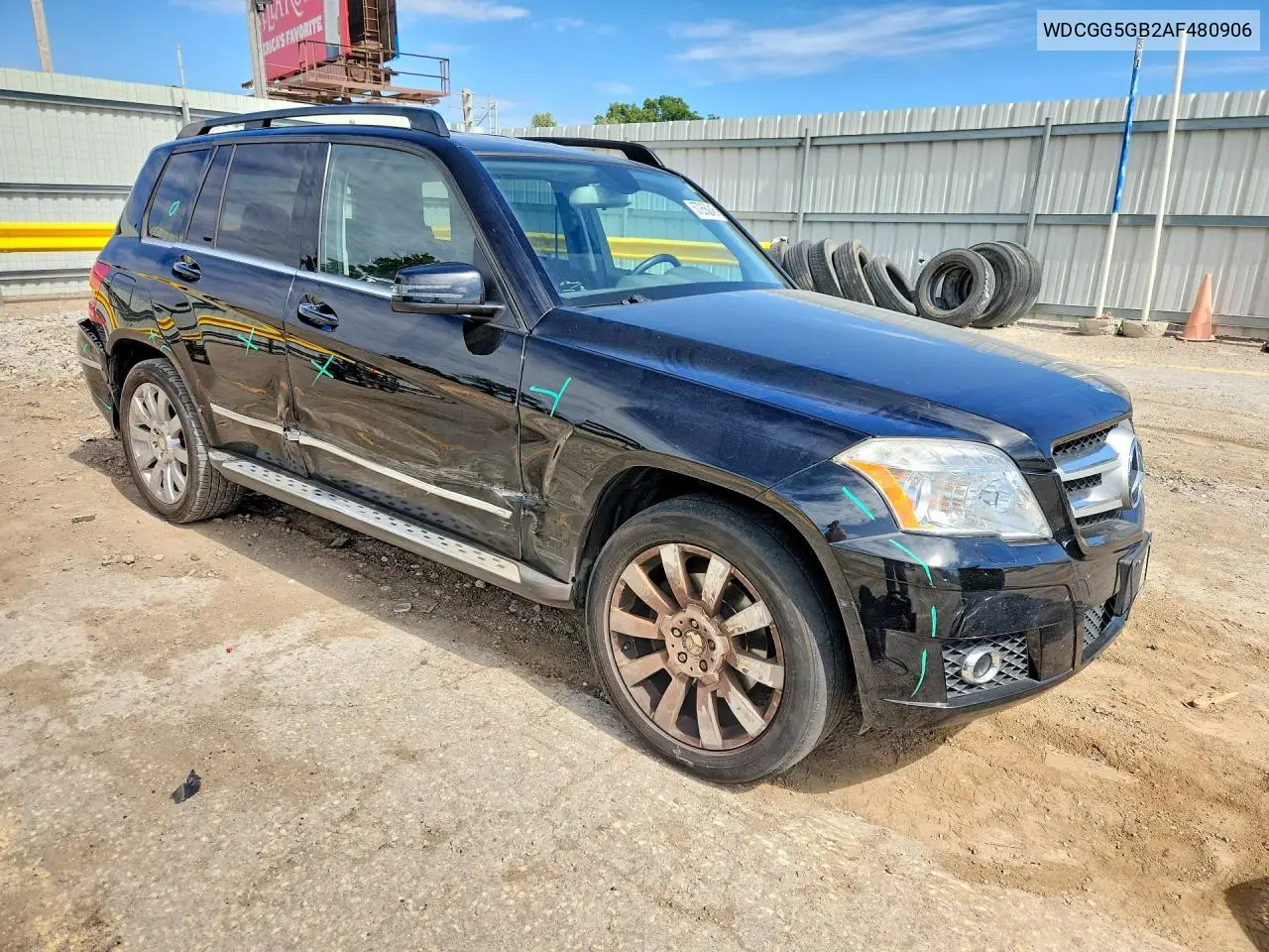 2010 Mercedes-Benz Glk 350 VIN: WDCGG5GB2AF480906 Lot: 57256246