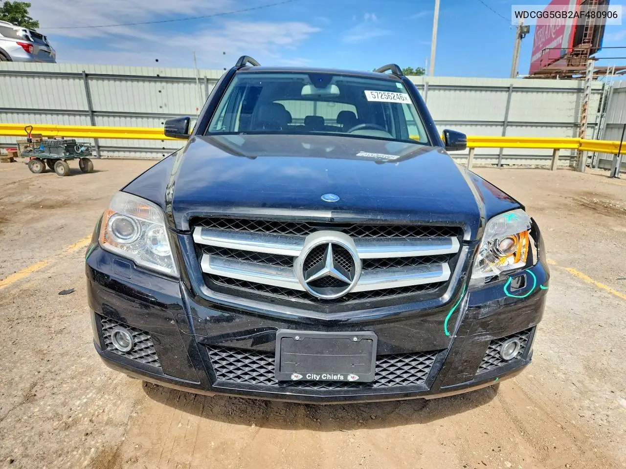 2010 Mercedes-Benz Glk 350 VIN: WDCGG5GB2AF480906 Lot: 57256246