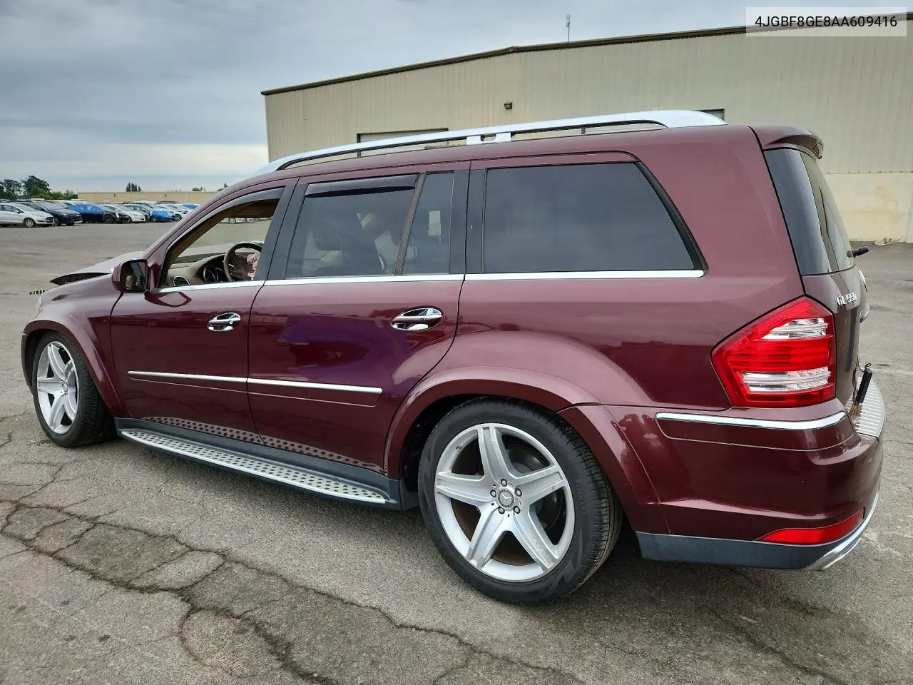 2010 Mercedes-Benz Gl 550 4Matic VIN: 4JGBF8GE8AA609416 Lot: 58457486