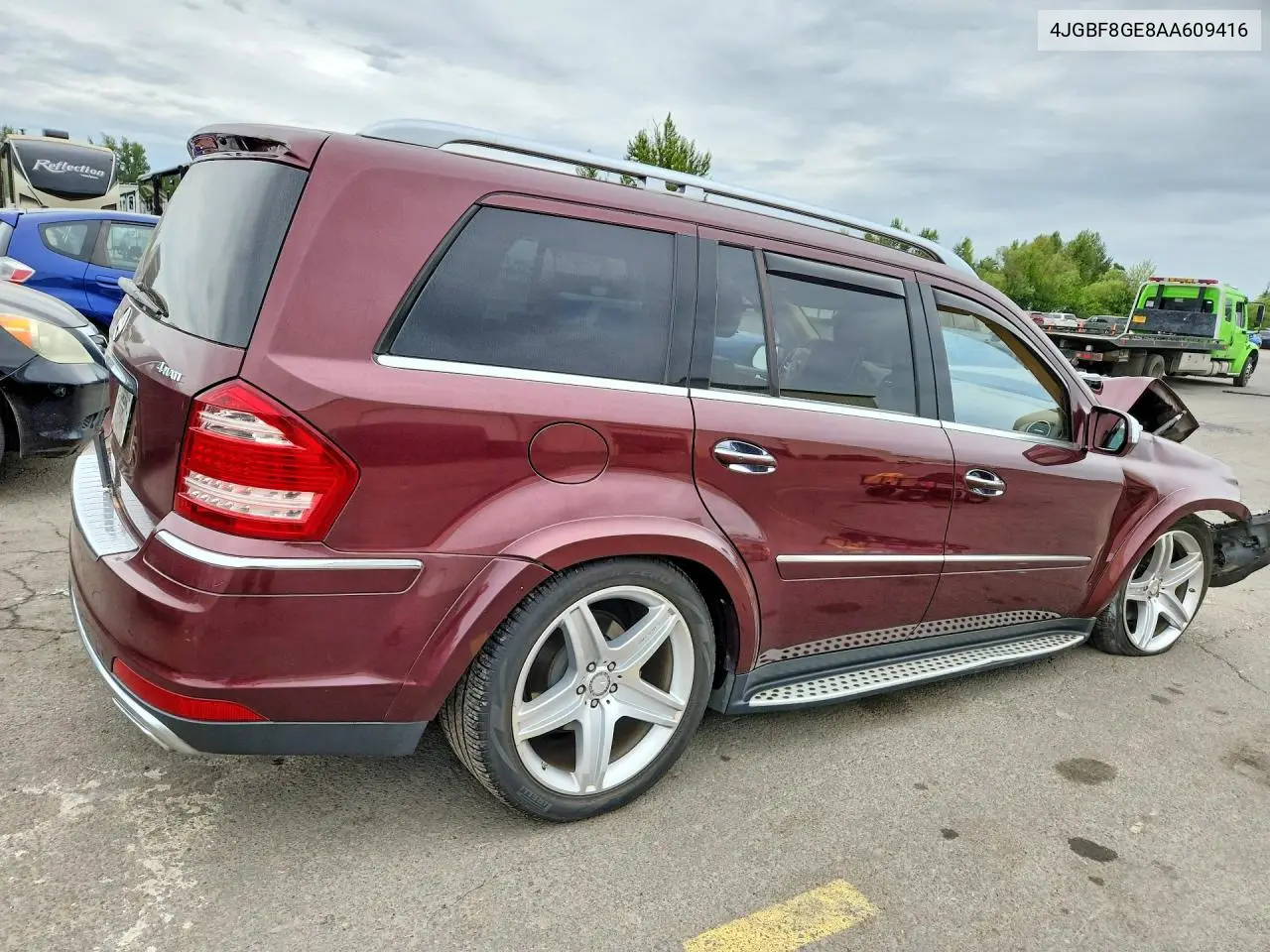 2010 Mercedes-Benz Gl 550 4Matic VIN: 4JGBF8GE8AA609416 Lot: 58457486