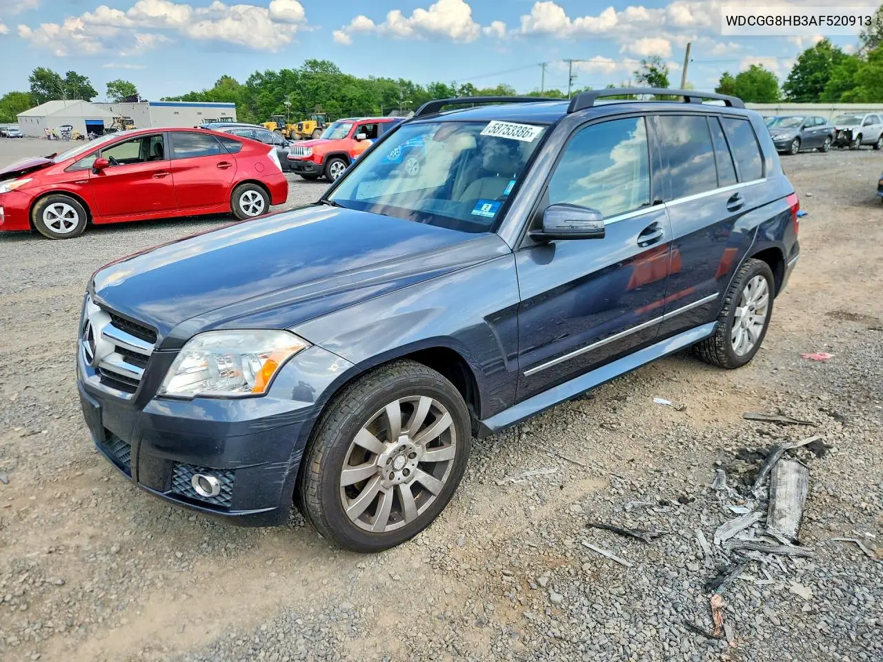 2010 Mercedes-Benz Glk 350 4Matic VIN: WDCGG8HB3AF520913 Lot: 58753386