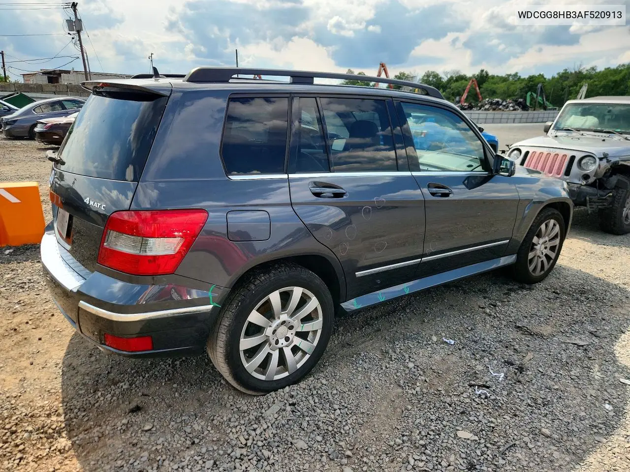 2010 Mercedes-Benz Glk 350 4Matic VIN: WDCGG8HB3AF520913 Lot: 58753386