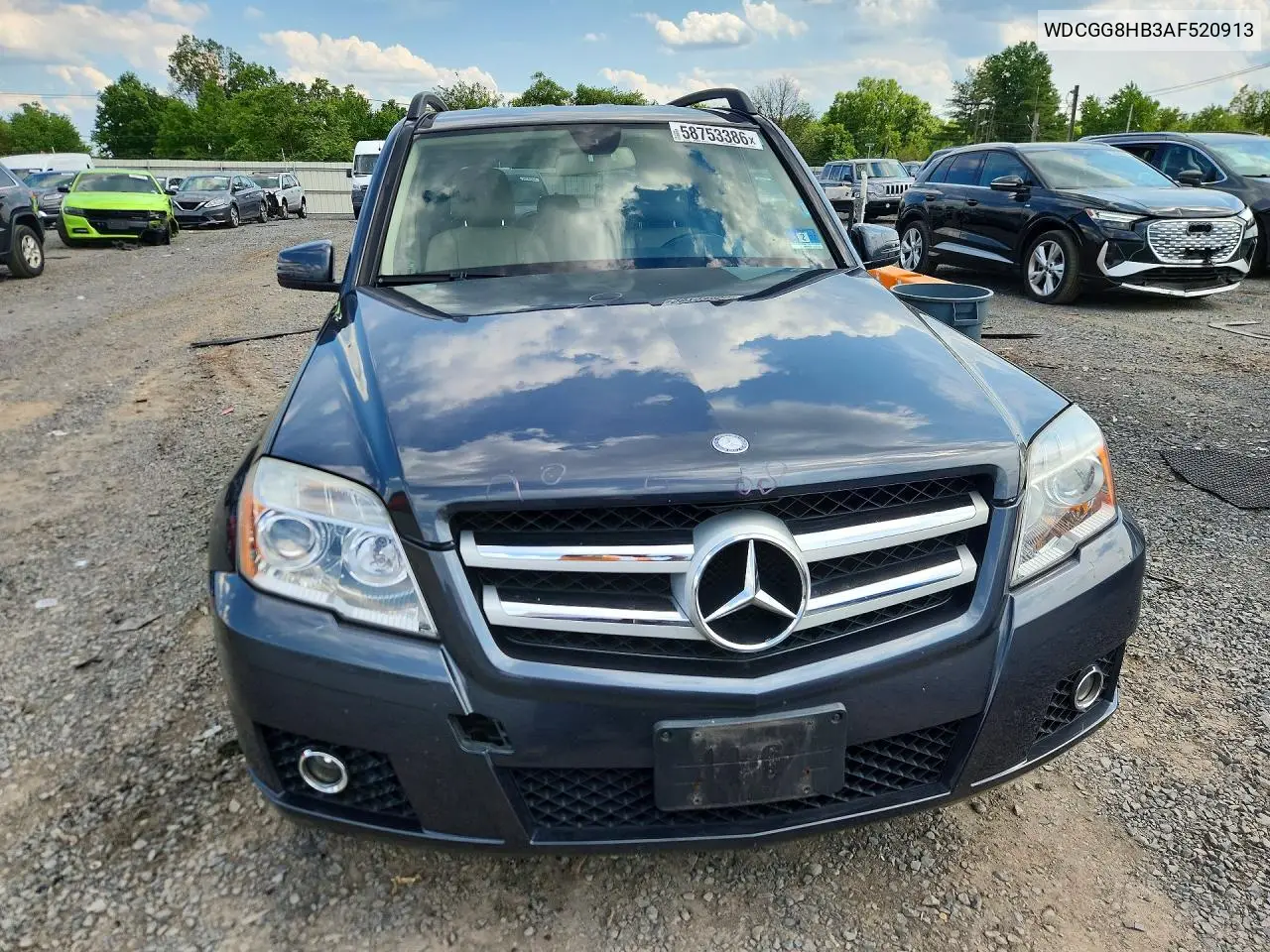 2010 Mercedes-Benz Glk 350 4Matic VIN: WDCGG8HB3AF520913 Lot: 58753386