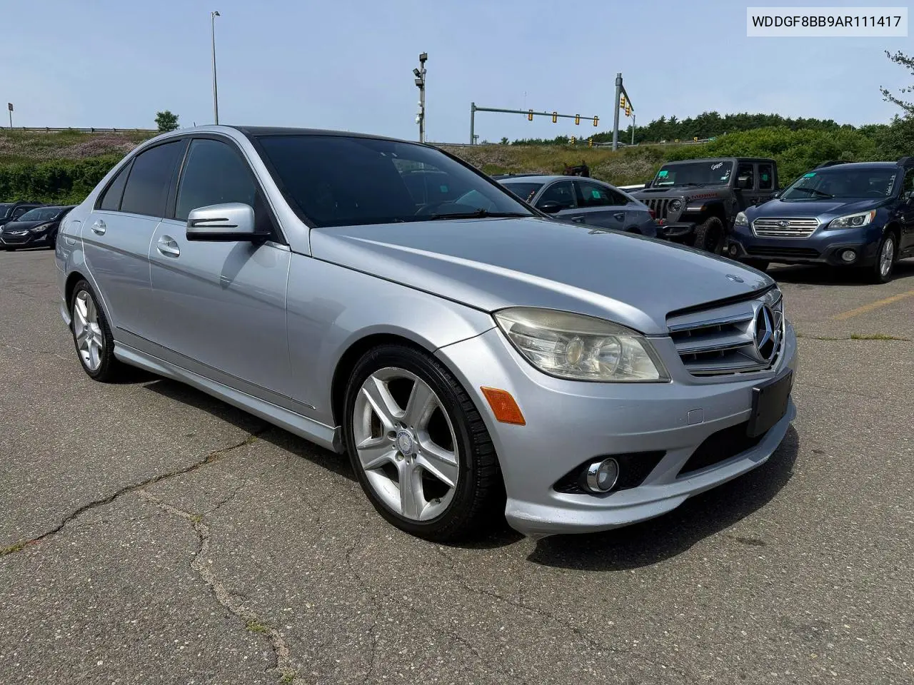 2010 Mercedes-Benz C 300 4Matic VIN: WDDGF8BB9AR111417 Lot: 58832046