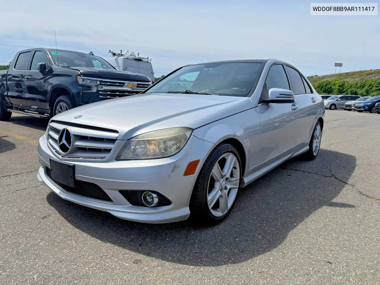 2010 Mercedes-Benz C 300 4Matic VIN: WDDGF8BB9AR111417 Lot: 58832046