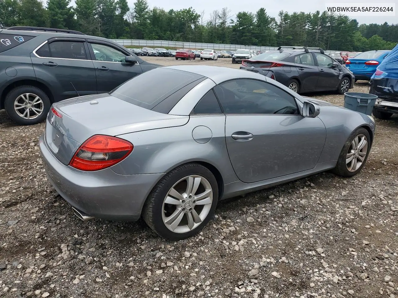 2010 Mercedes-Benz Slk 300 VIN: WDBWK5EA5AF226244 Lot: 59737126