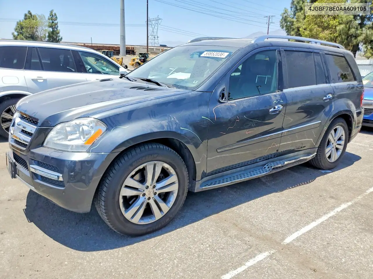 2010 Mercedes-Benz Gl 450 4Matic VIN: 4JGBF7BE0AA609105 Lot: 59852036