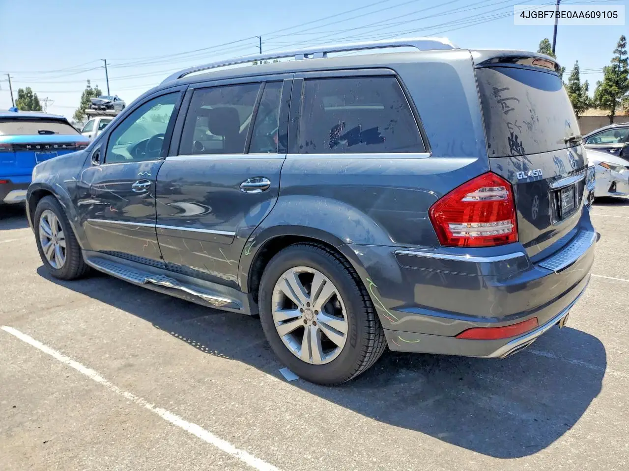 2010 Mercedes-Benz Gl 450 4Matic VIN: 4JGBF7BE0AA609105 Lot: 59852036