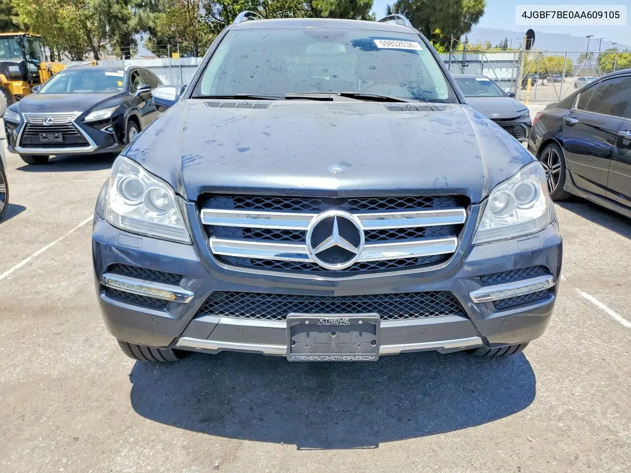 2010 Mercedes-Benz Gl 450 4Matic VIN: 4JGBF7BE0AA609105 Lot: 59852036