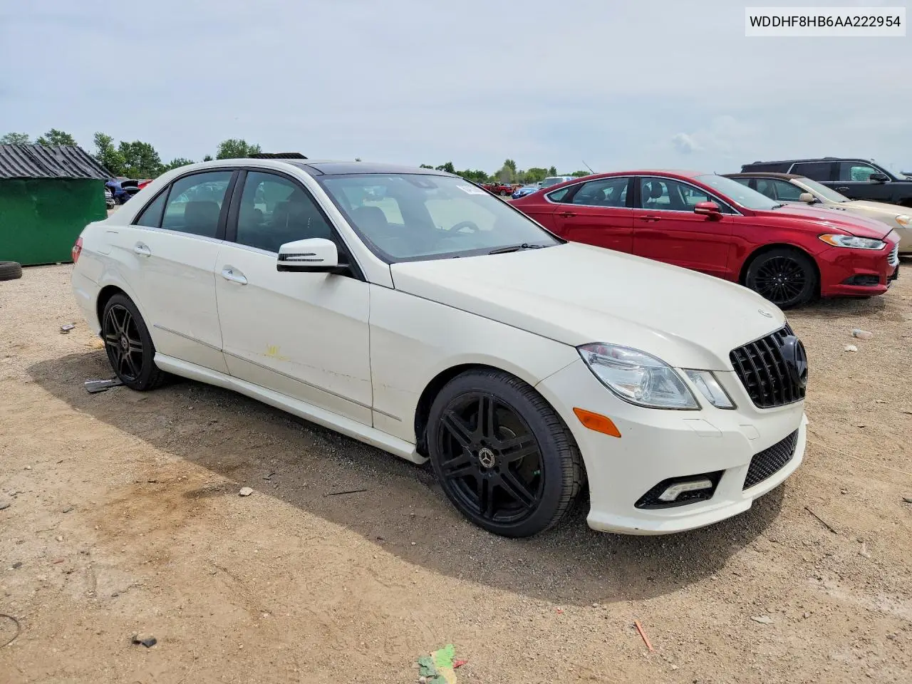 2010 Mercedes-Benz E 350 4Matic VIN: WDDHF8HB6AA222954 Lot: 60410586