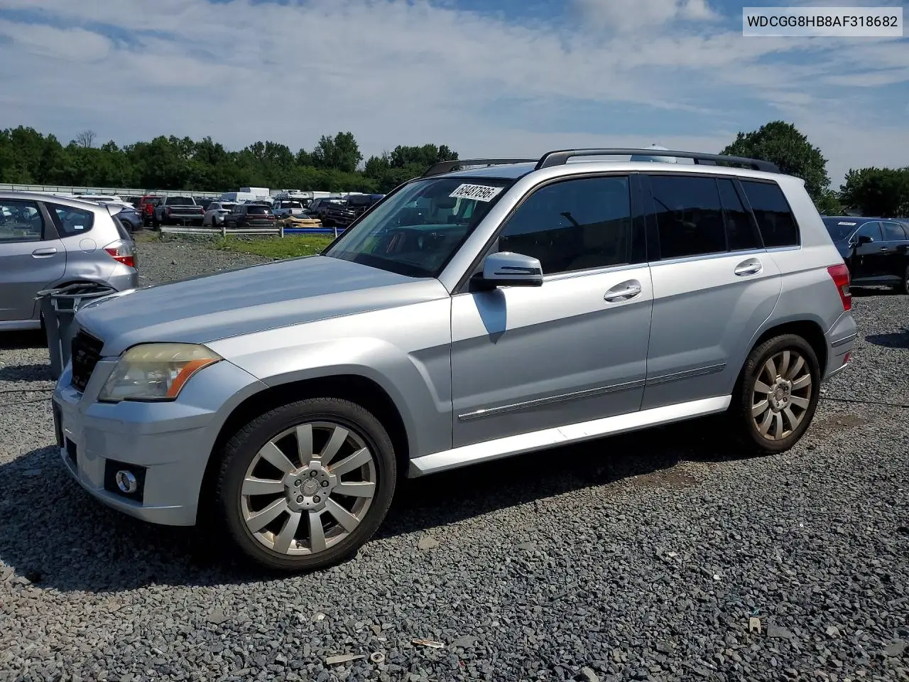2010 Mercedes-Benz Glk 350 4Matic VIN: WDCGG8HB8AF318682 Lot: 60487696