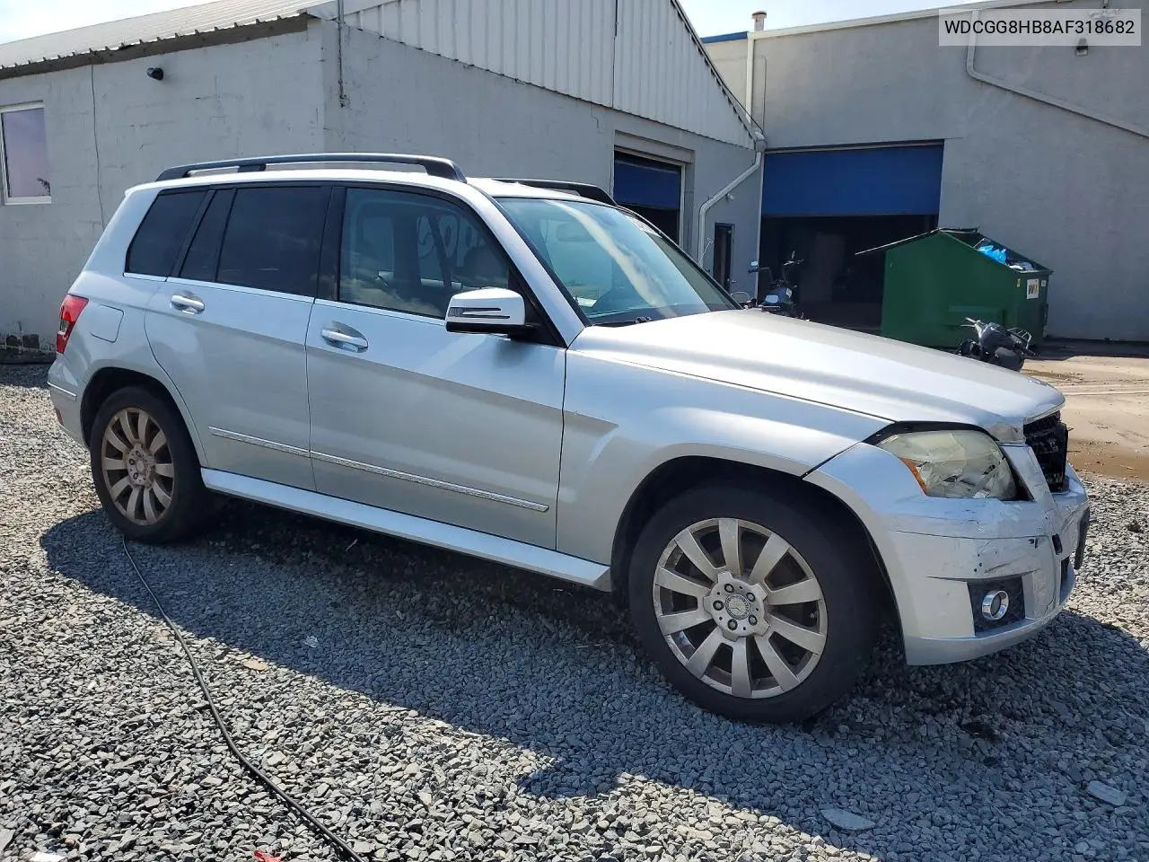 2010 Mercedes-Benz Glk 350 4Matic VIN: WDCGG8HB8AF318682 Lot: 60487696