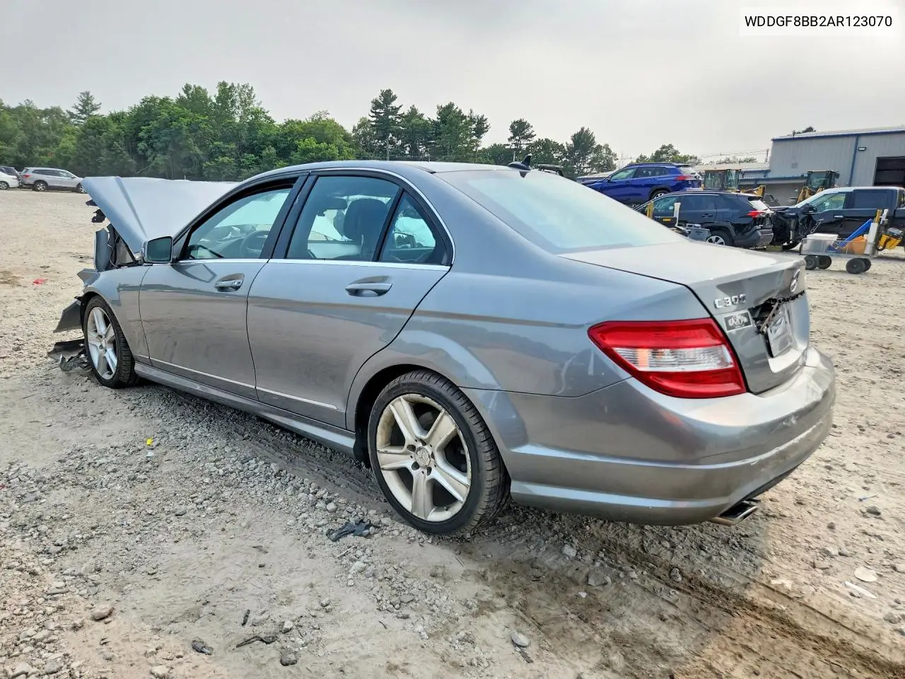 2010 Mercedes-Benz C 300 4Matic VIN: WDDGF8BB2AR123070 Lot: 60683436
