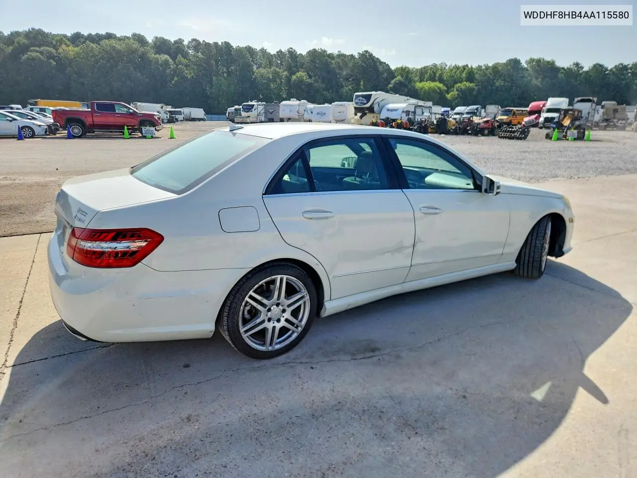 2010 Mercedes-Benz E 350 4Matic VIN: WDDHF8HB4AA115580 Lot: 61061186