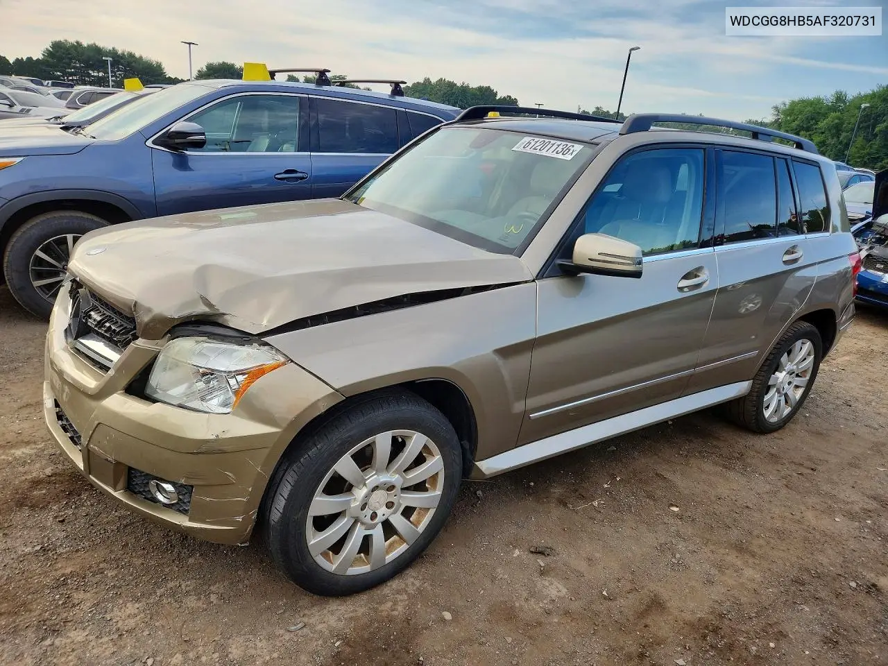 2010 Mercedes-Benz Glk 350 4Matic VIN: WDCGG8HB5AF320731 Lot: 61201136