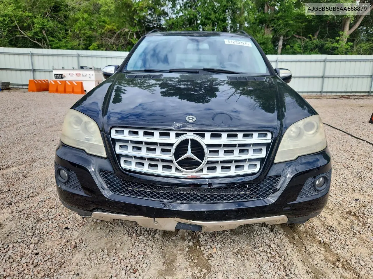 2010 Mercedes-Benz Ml 350 VIN: 4JGBB5GB6AA568879 Lot: 61230226