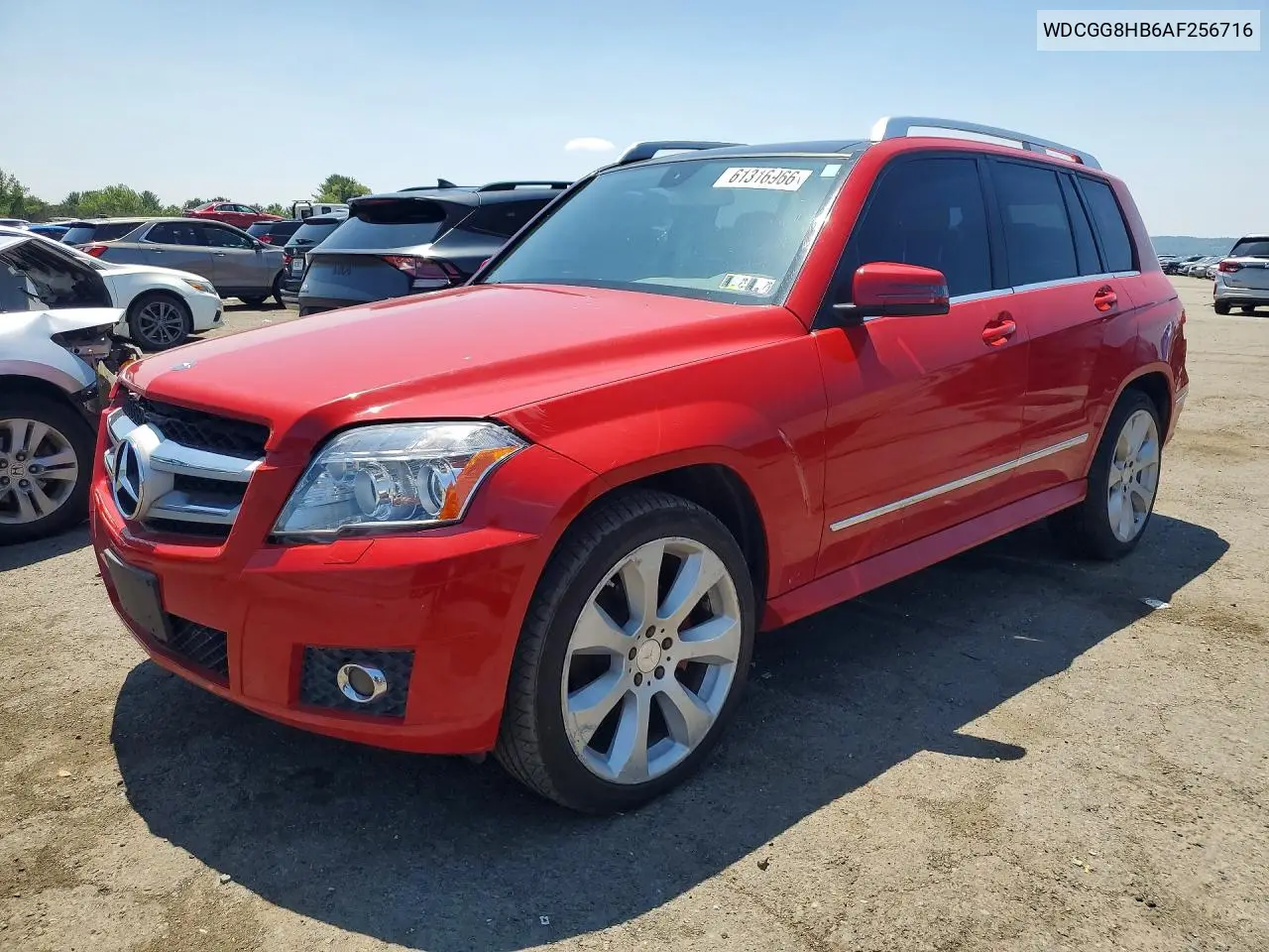 2010 Mercedes-Benz Glk 350 4Matic VIN: WDCGG8HB6AF256716 Lot: 61316966