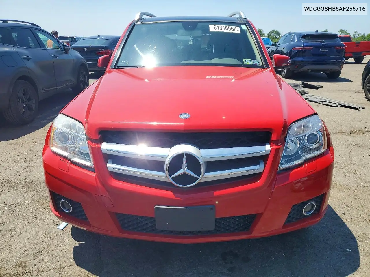2010 Mercedes-Benz Glk 350 4Matic VIN: WDCGG8HB6AF256716 Lot: 61316966