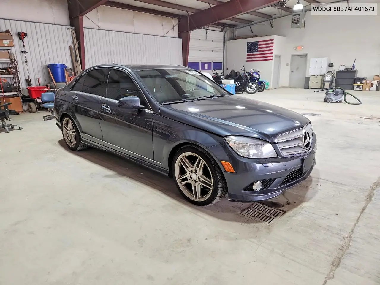 2010 Mercedes-Benz C 300 4Matic VIN: WDDGF8BB7AF401673 Lot: 61318536