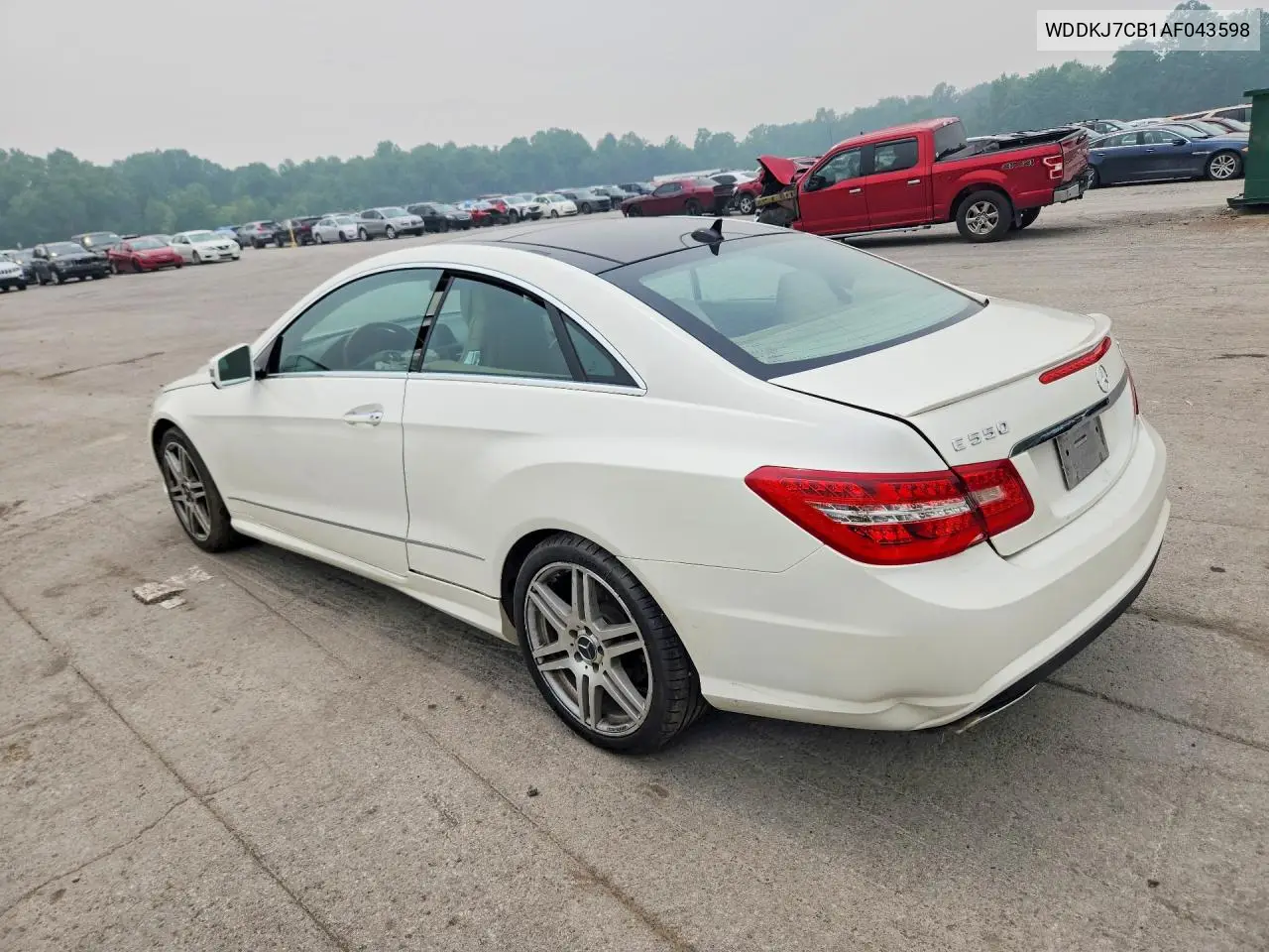 2010 Mercedes-Benz E 550 VIN: WDDKJ7CB1AF043598 Lot: 61349096