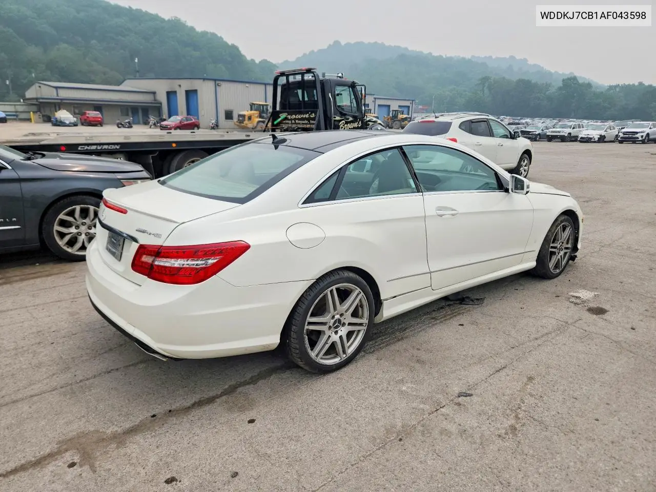 2010 Mercedes-Benz E 550 VIN: WDDKJ7CB1AF043598 Lot: 61349096