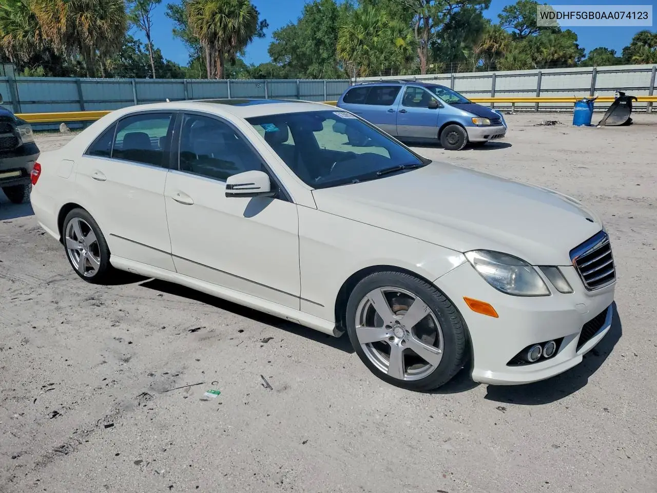 2010 Mercedes-Benz E 350 VIN: WDDHF5GB0AA074123 Lot: 61359916