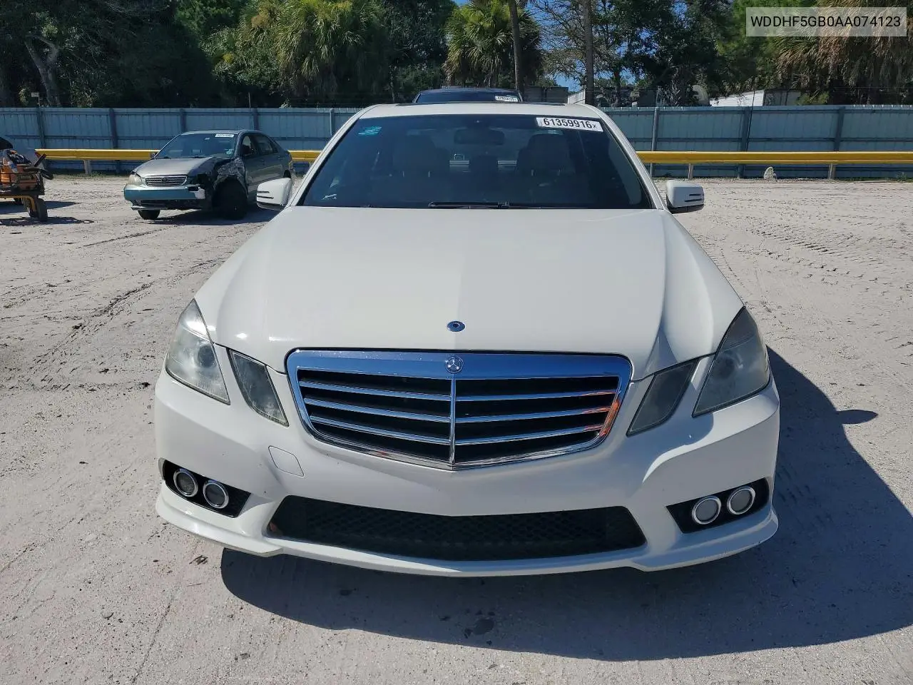 2010 Mercedes-Benz E 350 VIN: WDDHF5GB0AA074123 Lot: 61359916