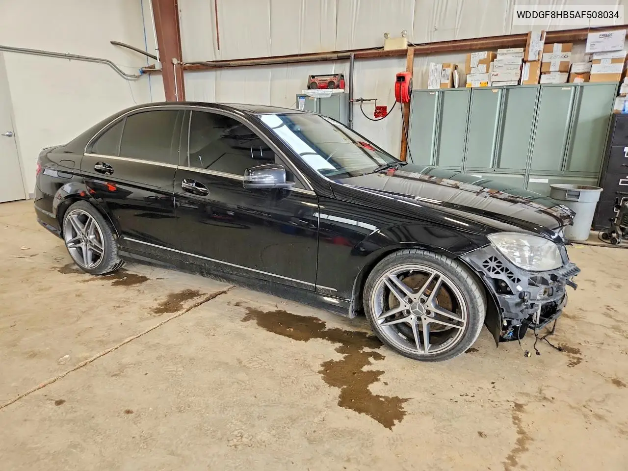 2010 Mercedes-Benz C 350 4Matic VIN: WDDGF8HB5AF508034 Lot: 61396456
