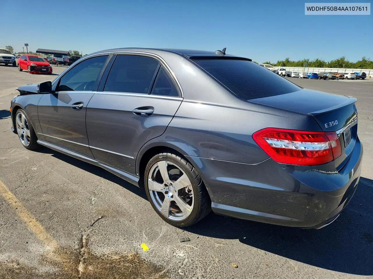 2010 Mercedes-Benz E 350 VIN: WDDHF5GB4AA107611 Lot: 61580606