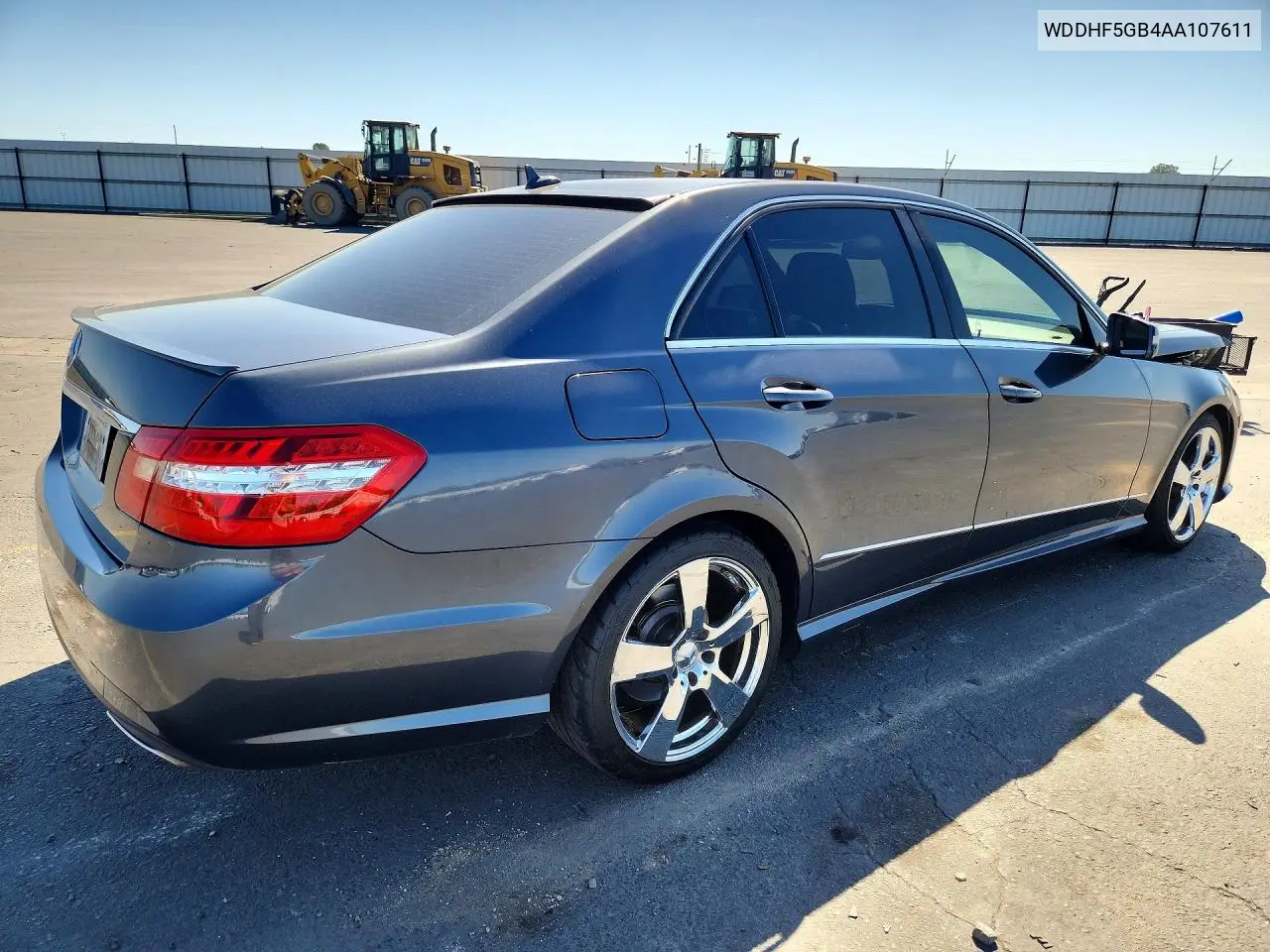 2010 Mercedes-Benz E 350 VIN: WDDHF5GB4AA107611 Lot: 61580606