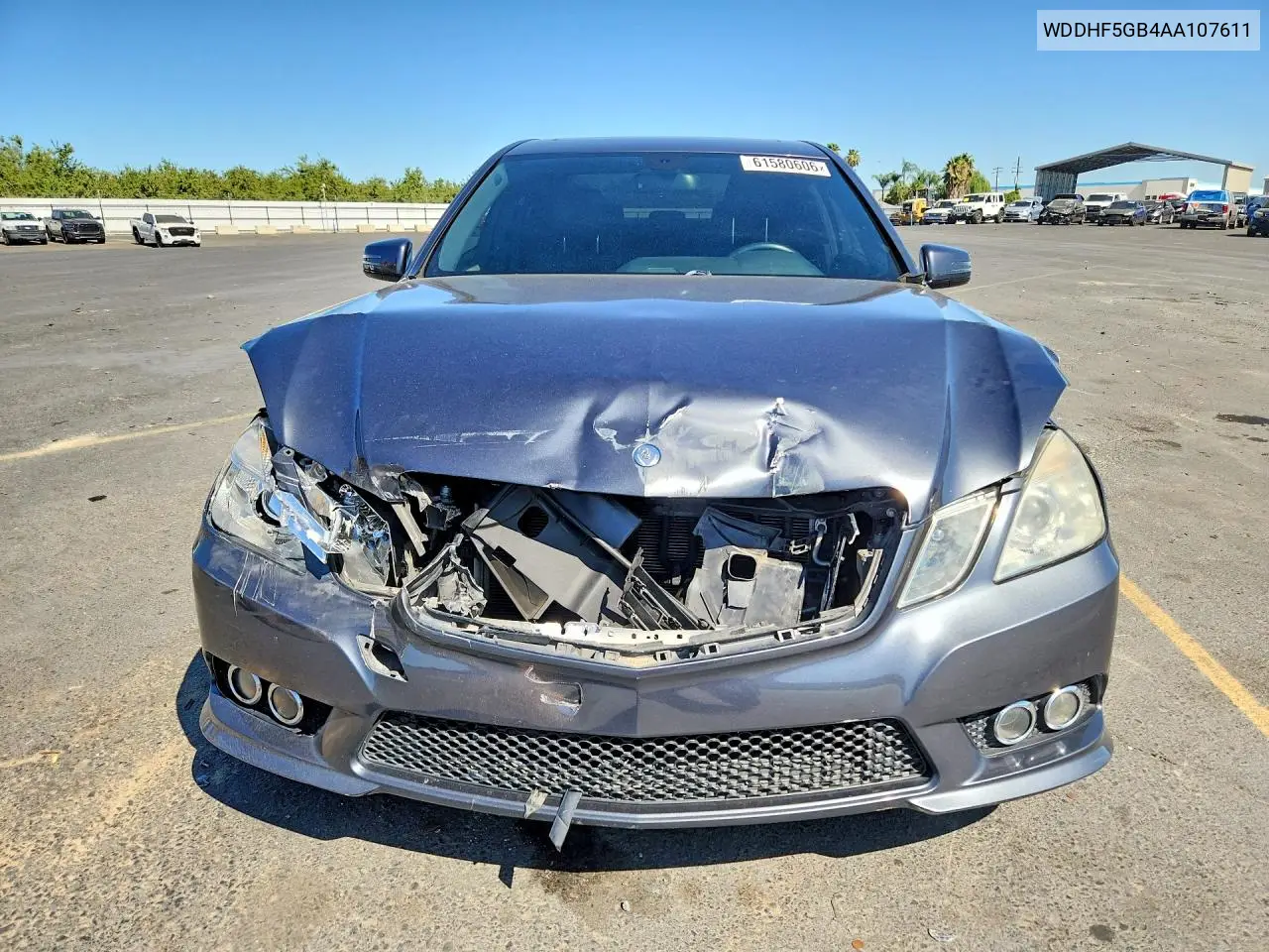 2010 Mercedes-Benz E 350 VIN: WDDHF5GB4AA107611 Lot: 61580606