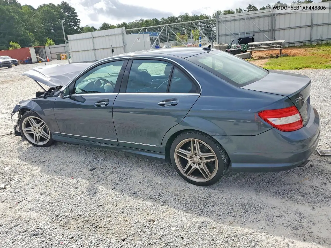 2010 Mercedes-Benz C 300 VIN: WDDGF5EB1AF448806 Lot: 61746386