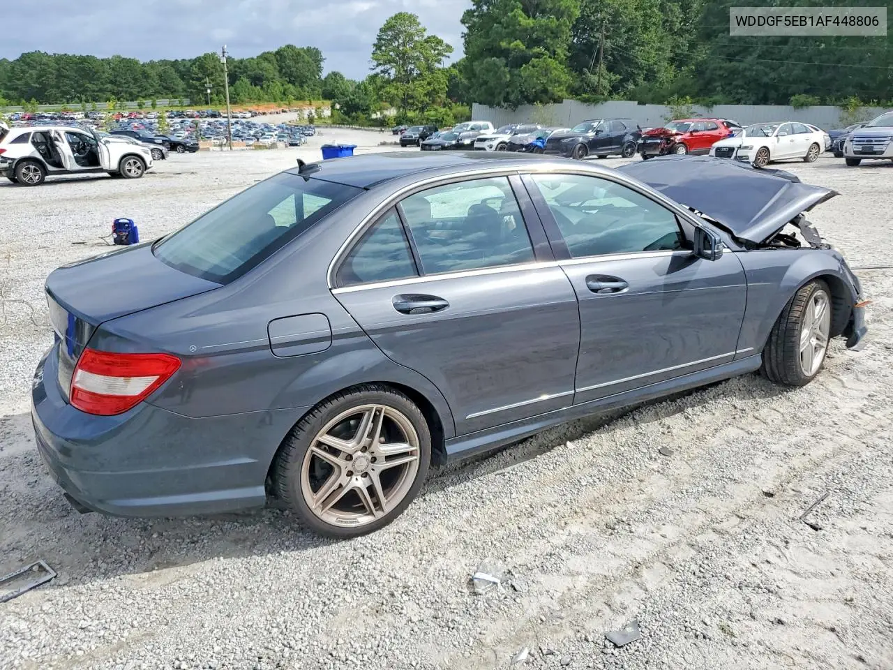 2010 Mercedes-Benz C 300 VIN: WDDGF5EB1AF448806 Lot: 61746386