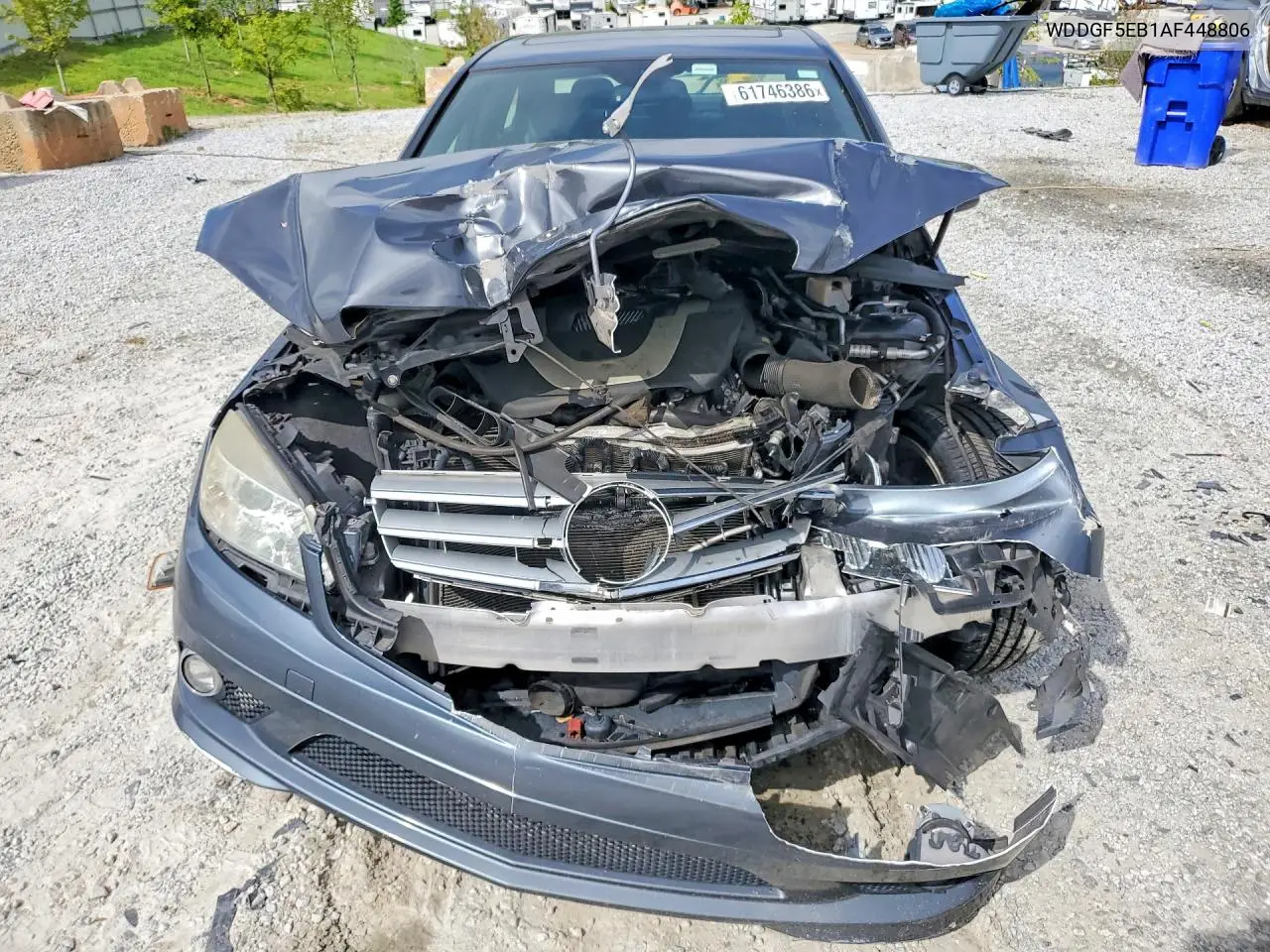 2010 Mercedes-Benz C 300 VIN: WDDGF5EB1AF448806 Lot: 61746386