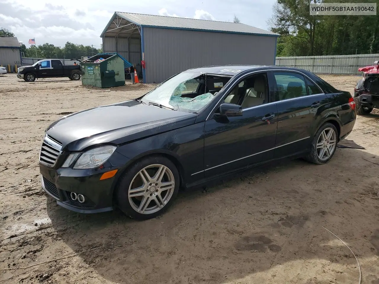 2010 Mercedes-Benz E 350 VIN: WDDHF5GB1AA190642 Lot: 62270016