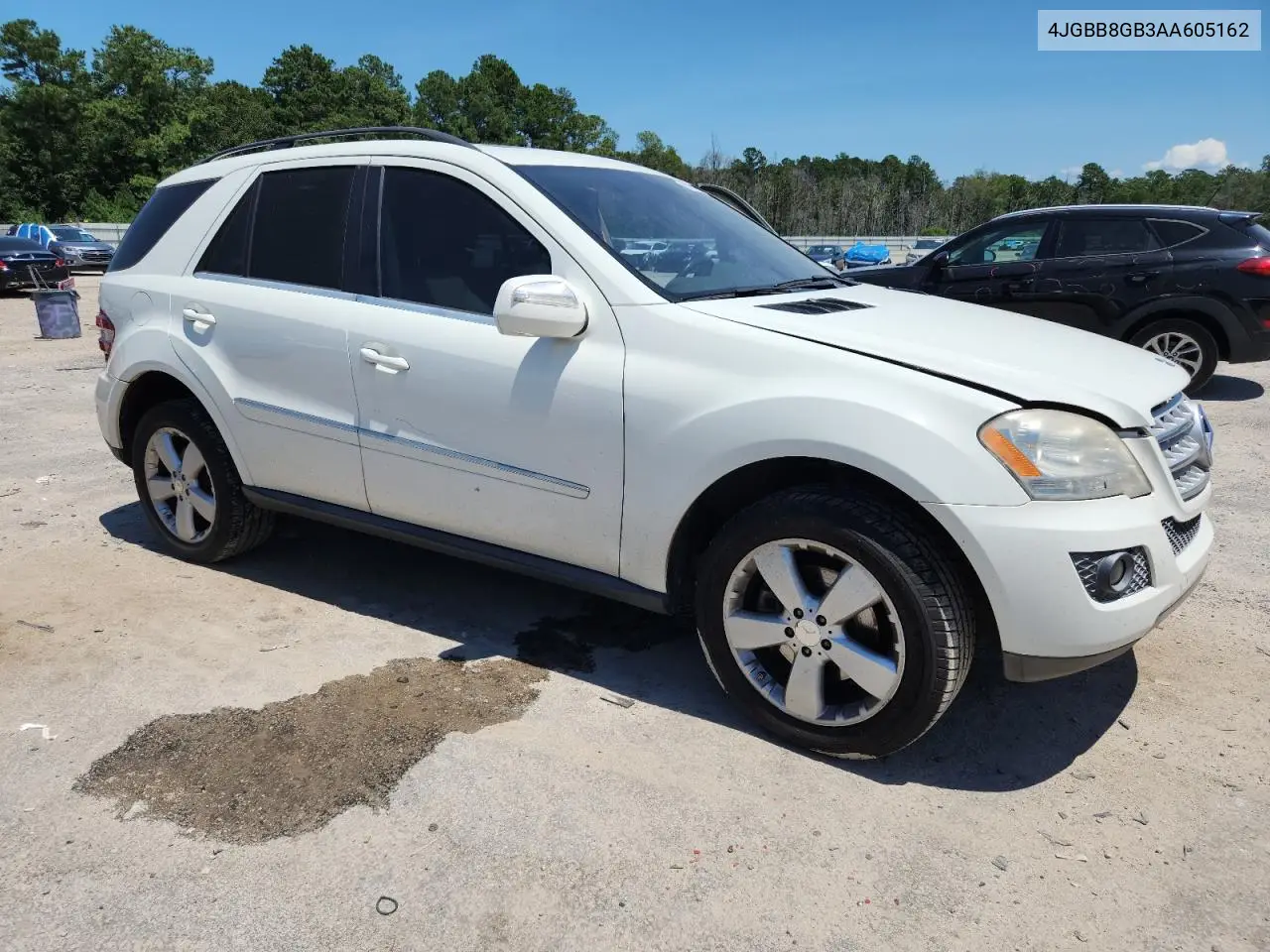 2010 Mercedes-Benz Ml 350 4Matic VIN: 4JGBB8GB3AA605162 Lot: 65901095