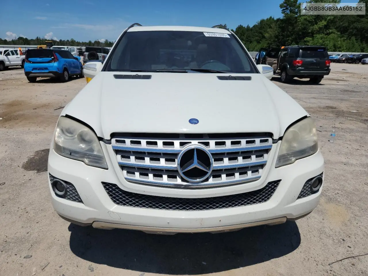 2010 Mercedes-Benz Ml 350 4Matic VIN: 4JGBB8GB3AA605162 Lot: 65901095