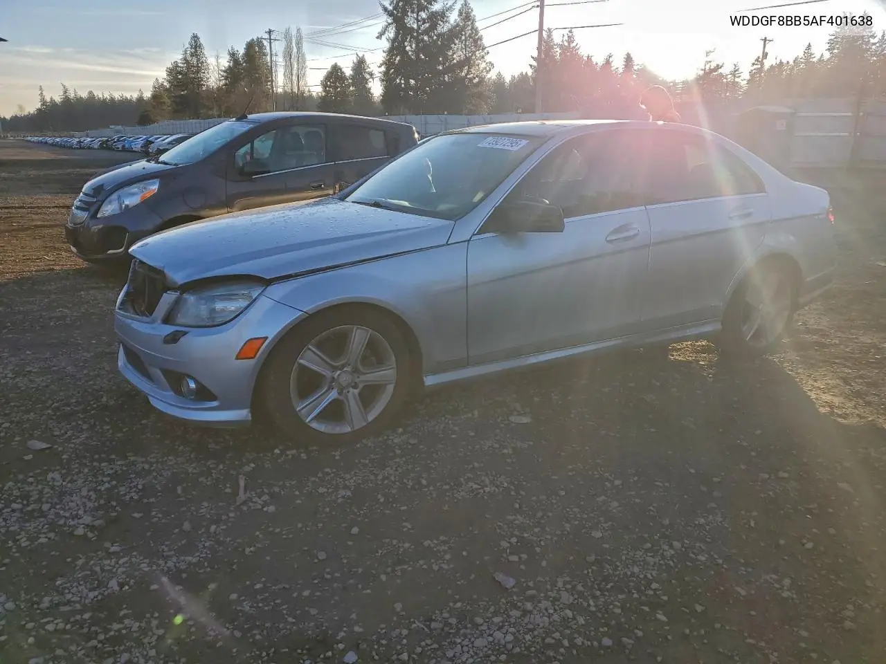 2010 Mercedes-Benz C 300 4Matic VIN: WDDGF8BB5AF401638 Lot: 73927295