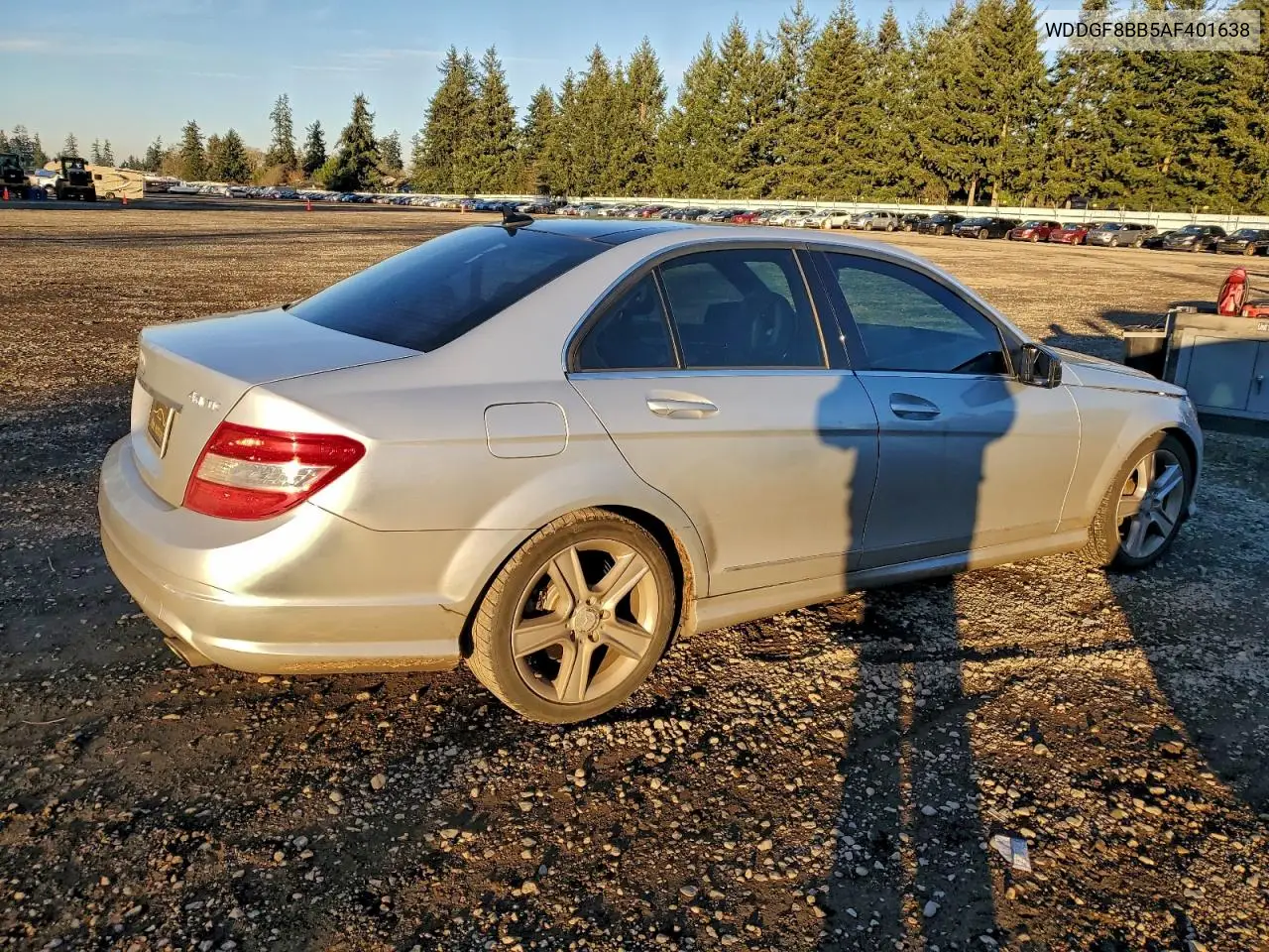 2010 Mercedes-Benz C 300 4Matic VIN: WDDGF8BB5AF401638 Lot: 73927295