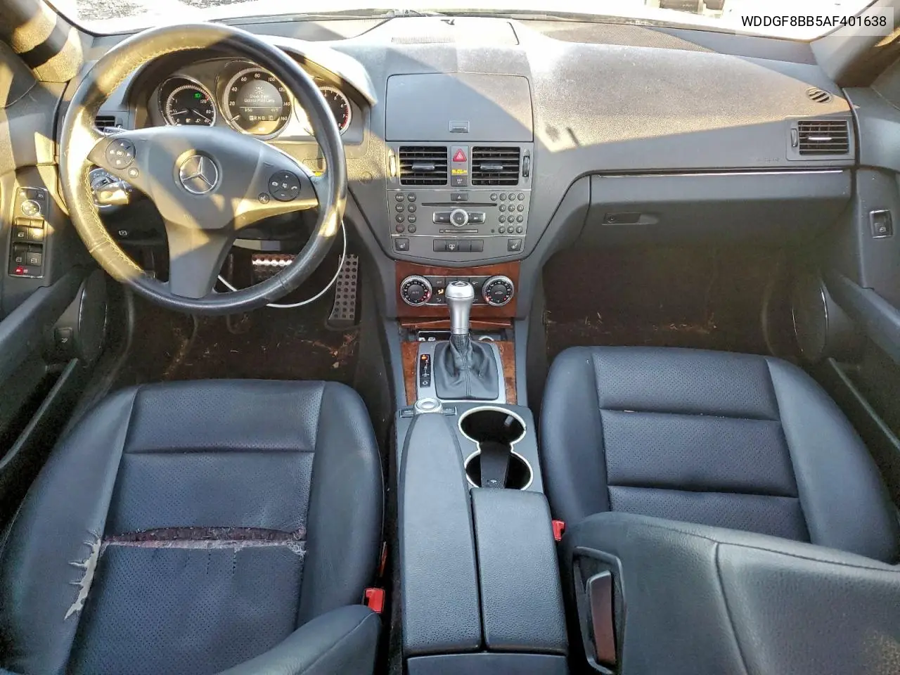 2010 Mercedes-Benz C 300 4Matic VIN: WDDGF8BB5AF401638 Lot: 73927295