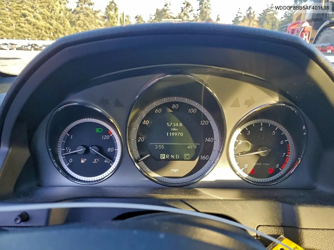 2010 Mercedes-Benz C 300 4Matic VIN: WDDGF8BB5AF401638 Lot: 73927295