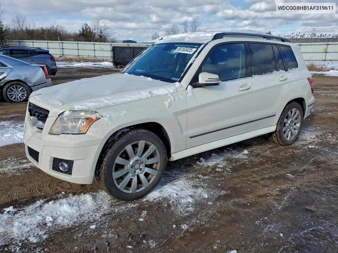 WDCGG8HB1AF319611 2010 Mercedes-Benz Glk 350 4Matic